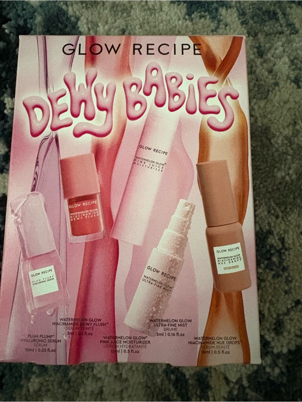 Glow Recipe Dewy Babies Collection - Pink and Peach